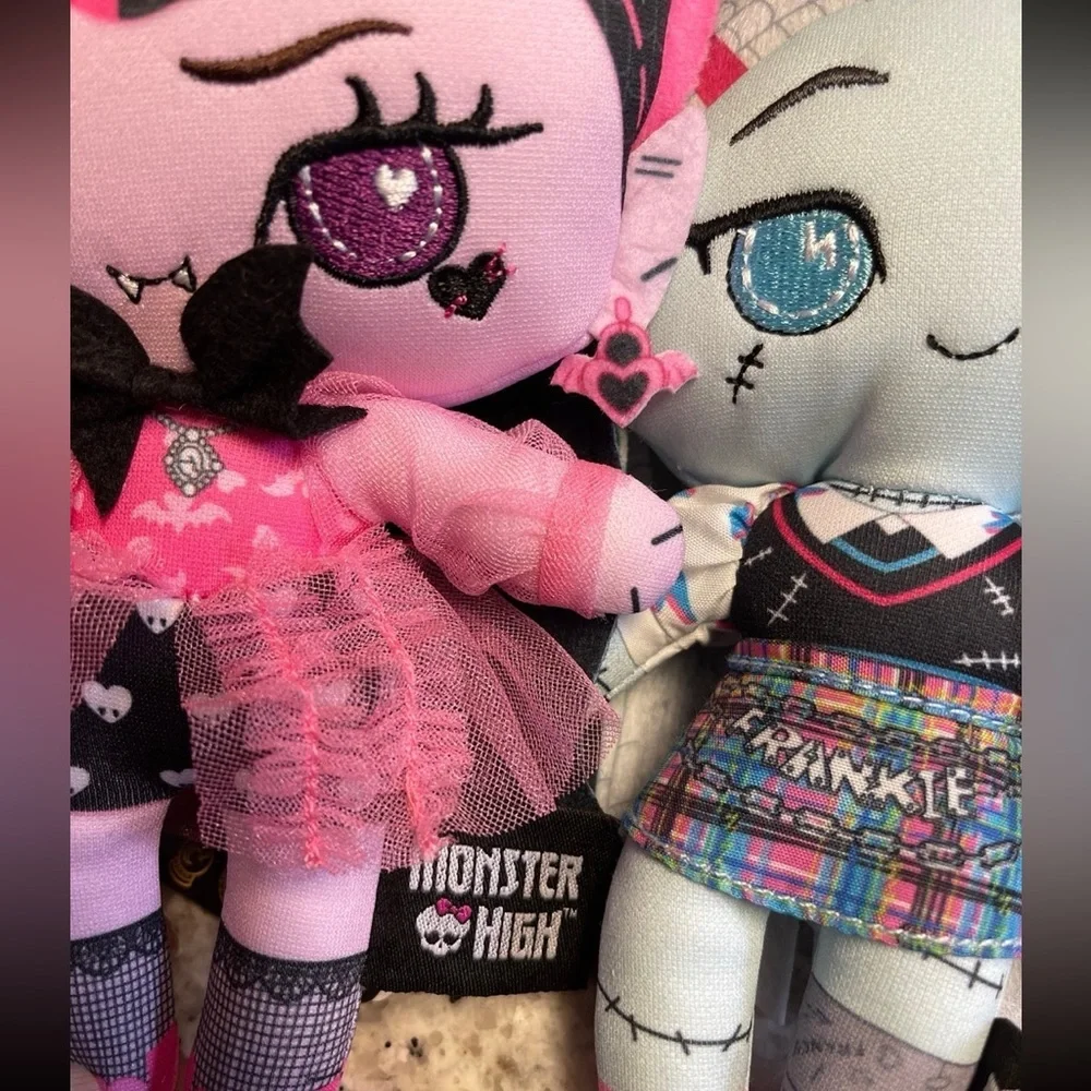 Monster High Draculaura Talking Stitchling Doll Frankie Stein Clawdeen Wolf Cute